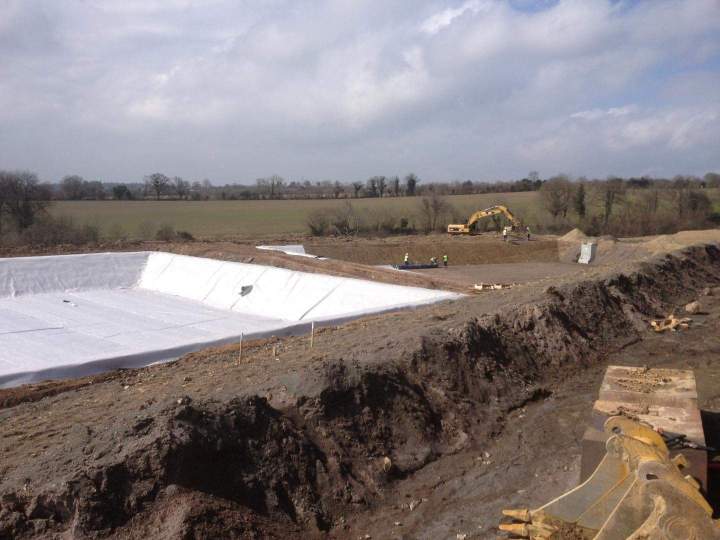 Fosse en géomembrane Gouffern en Auge