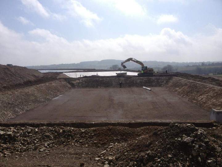 Fosse en géomembrane Gouffern en Auge